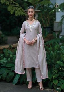 Kailee melody cotton 3pcs kurti wholesale  - wholesale export